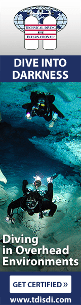 Formation spéléo sous-marine cavern