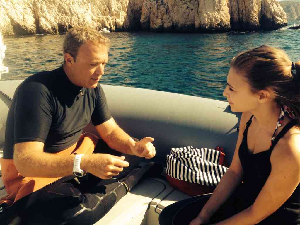 Dive master course in Marseille