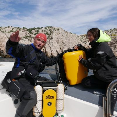 rebreather ccr revo - training rebreather Marseille