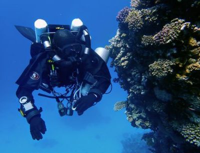 Training rebreather Revo-Taufe rebreather CCR Revo
