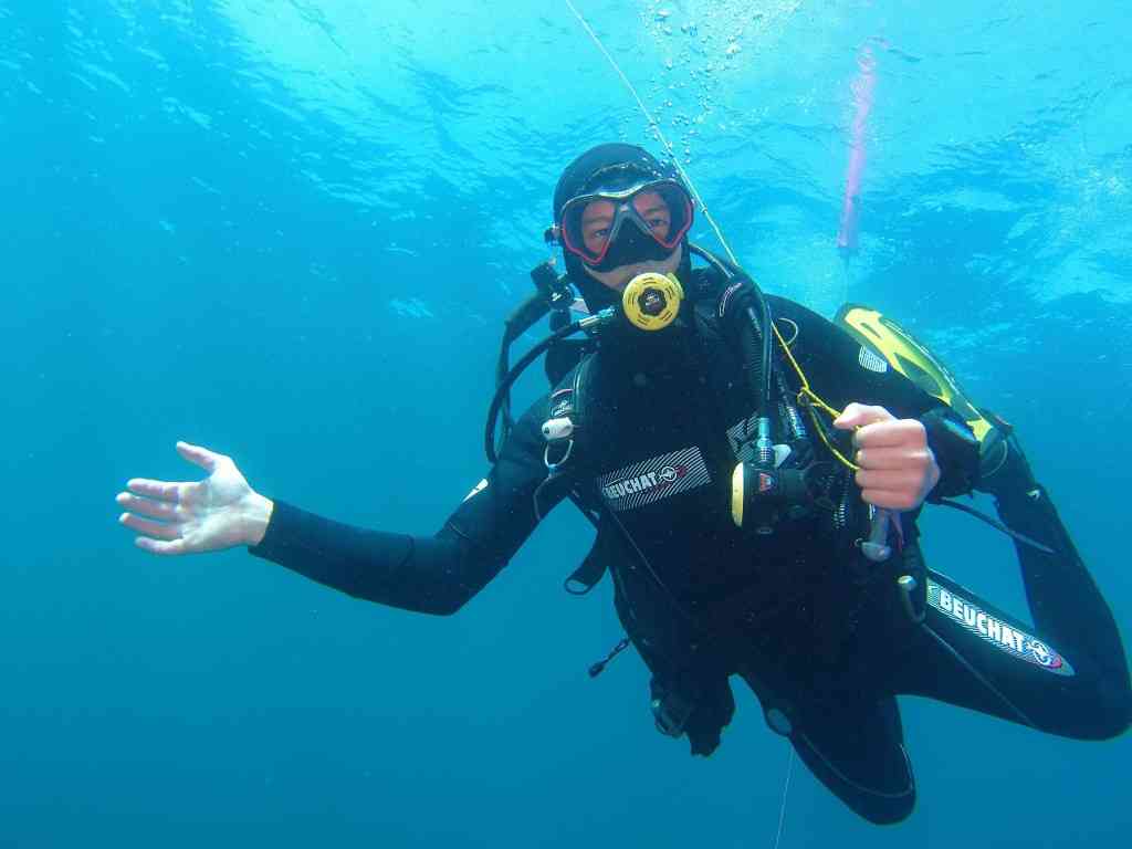 Scuba Diving in Marseille Calanques National Park : high fun !